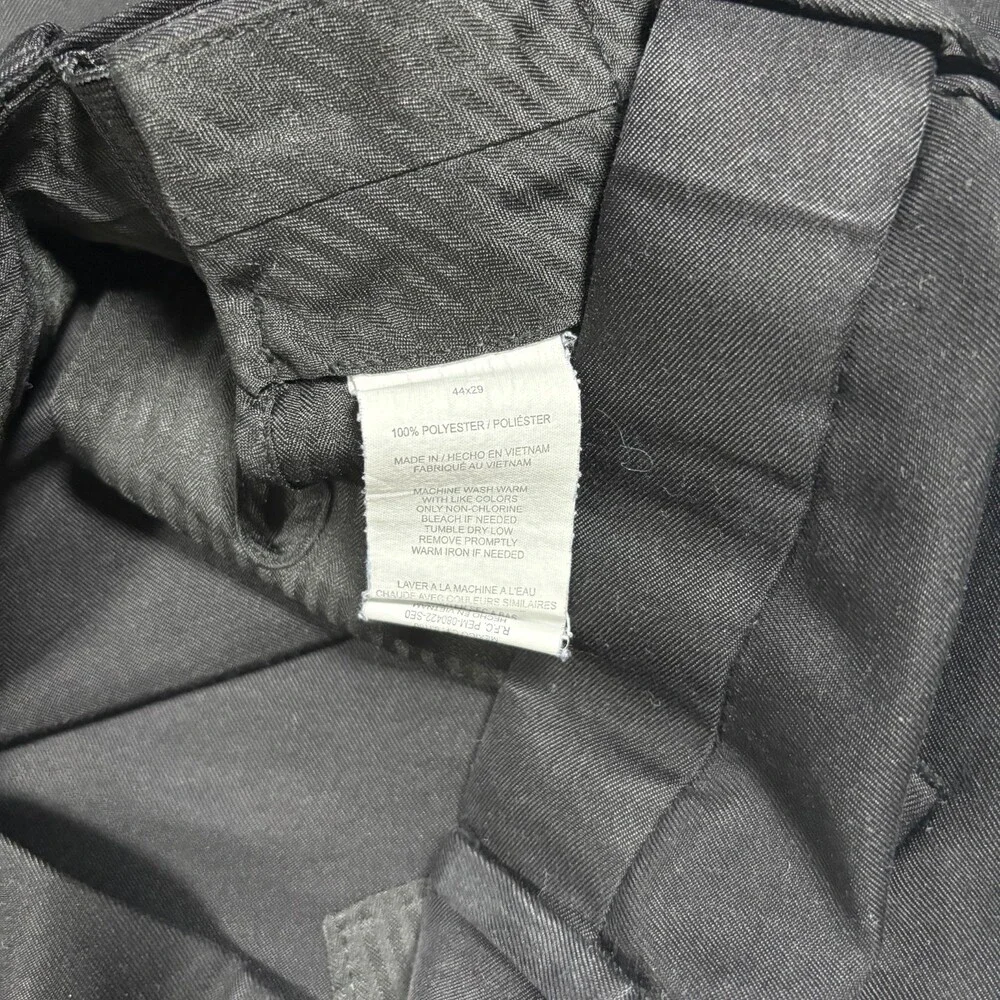 Savane Black Men's Dress Pants Size 44x29